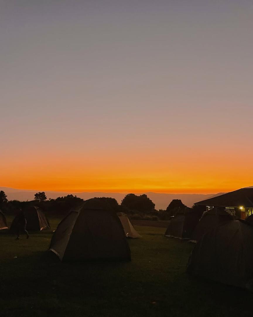 Sunset In Serengeti